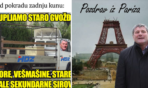 Bivši HDZ-ovac krao željezo, evo kako je reagirao internet: 'Zato vlak ide sporo, fale im šine!'