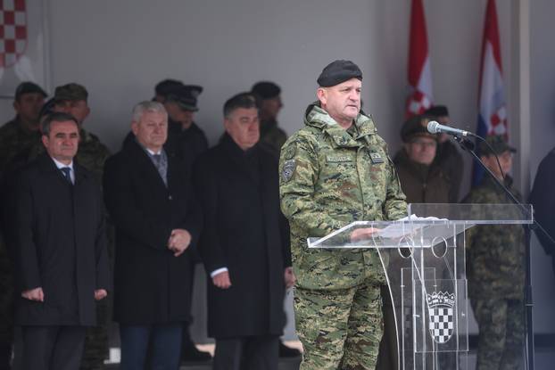 Zagreb: Ispraćaj 42. hrvatskog kontingenta u NATO-ovu operaciju potpore miru