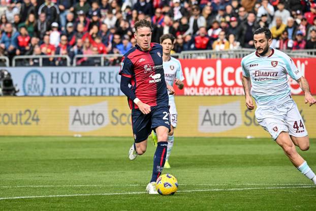 Italian soccer Serie A match - Cagliari Calcio vs US Salernitana