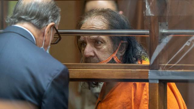 FILE PHOTO: Adult film star Ron Jeremy appears in court on charges of rape, in Los Angeles