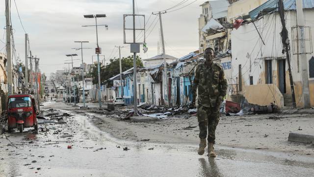 Al Qaeda-linked al Shabaab group seizes control of a hotel in Mogadishu