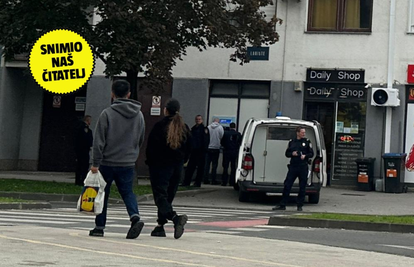 FOTO Nesvakidašnji prizor: U Zagrebu ga u lisicama doveli pred bankomat. 'Šokiralo me'