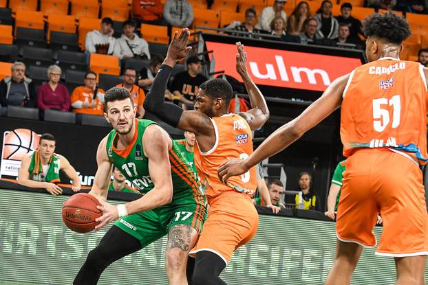 GER, EuroCup, ratiopharm Ulm vs Cedevita Olimpija Ljubljana