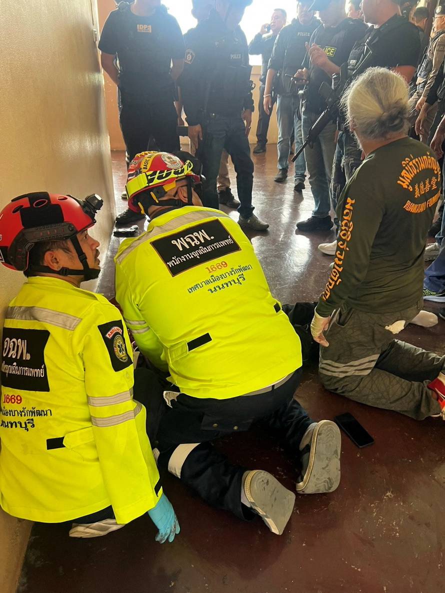 Shooting takes place at a school in Thailand