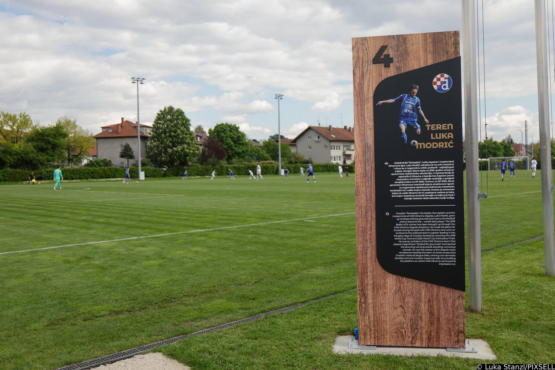 Zagreb: Svečana ceremonija imenovanja trening terena Luka Modrić