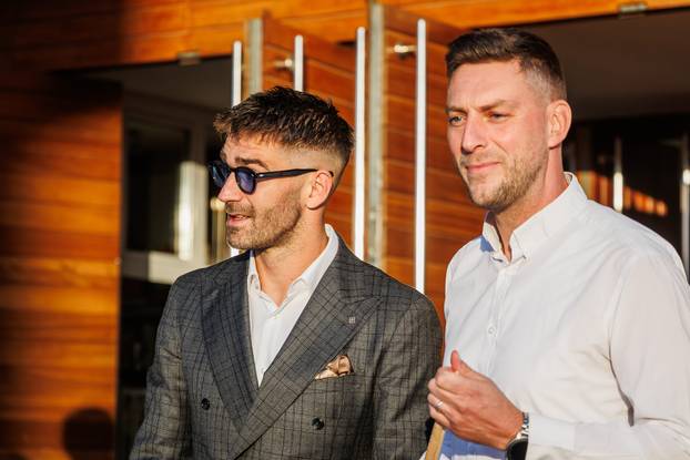 Split: Marko i Iris Livaja na vjenčanju Ivone i Anthonyja Kalika