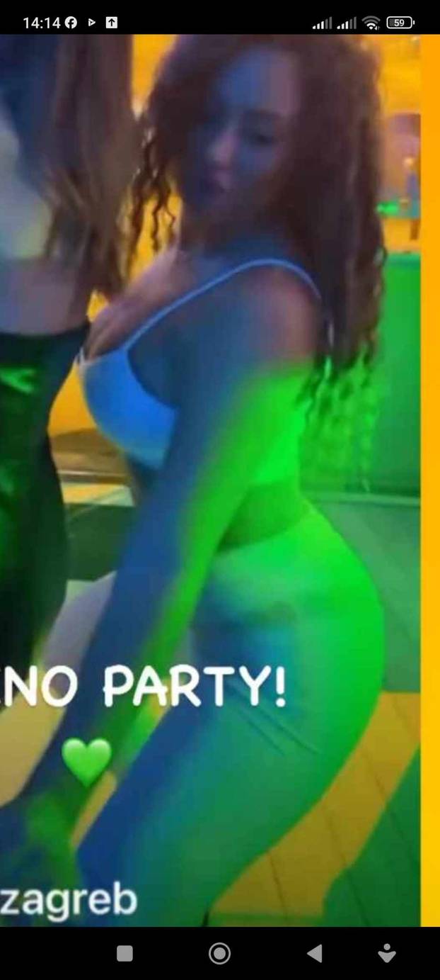 Novi stil Kristine Mandarine: Nakovrčala kosu i twerkala uz latino ritam u klubu u Zagrebu