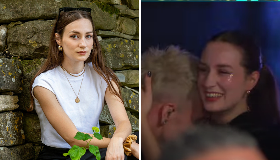 Djevojka Elizabeta je najveća podrška Baby Lasagni! Pao joj  u naručje kad je pobijedio na Dori