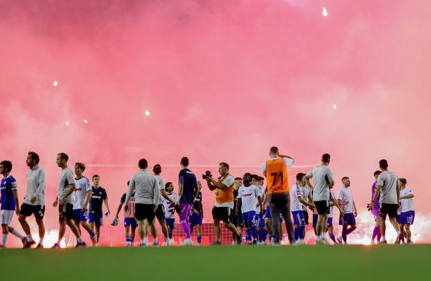 Split: Utakmica trećeg kola Prve HNL između HNK Hajduk i NK Slaven Belupo