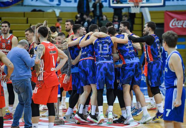 Košarkaši Cibone  u velikoj drami 20. kola ABA lige srušili favoriziranu Crvenu zvezdu 85-81 