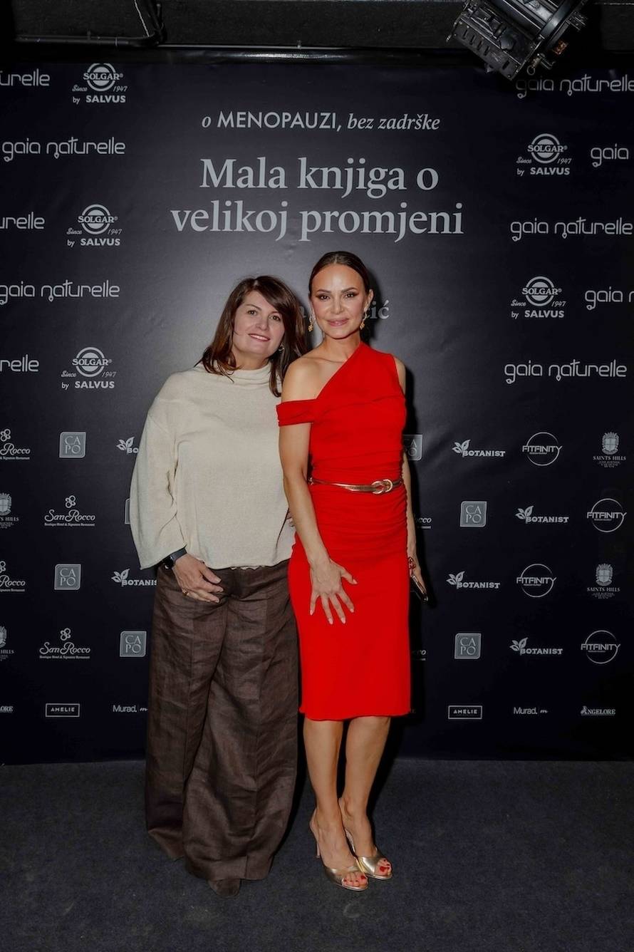 Josipa Pavičić predstavila je 'Malu knjigu o velikoj promjeni - o menopauzi bez zadrške'