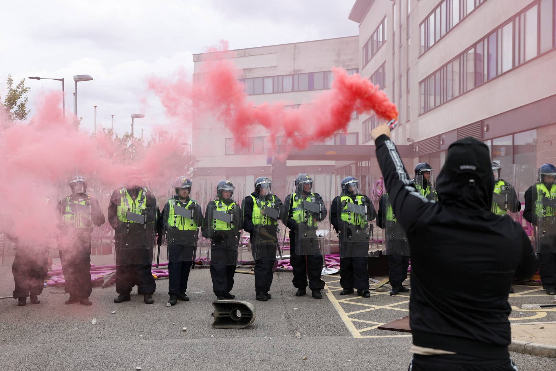 Anti-immigration protests continue to take place around the UK