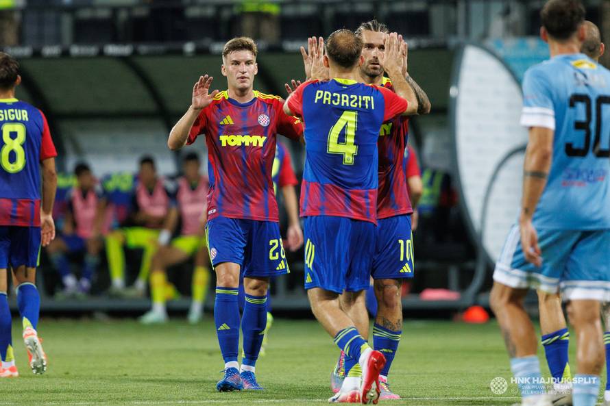 Zira - Hajduk 1-1: Sjajna akcija Kalika i Hrgovića spasila 'bile', u Splitu će morati igrati bolje