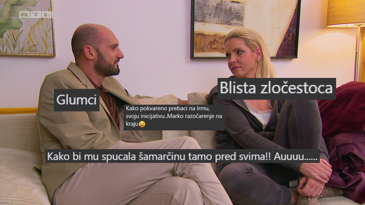 Marko htio promjenu partnera, gledatelji: 'Kakvo razočarenje od njega, blista zločestoća...'