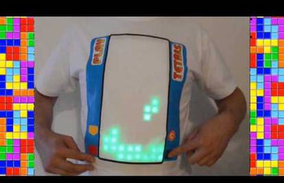 Genijalac je osmislio majicu na kojoj se može zaigrati Tetris