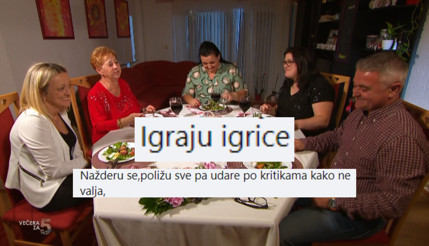 Gledateljima 'Večere' ne sviđa se ovotjedna ekipa: Nažderu se, poližu pa udare po kritikama!