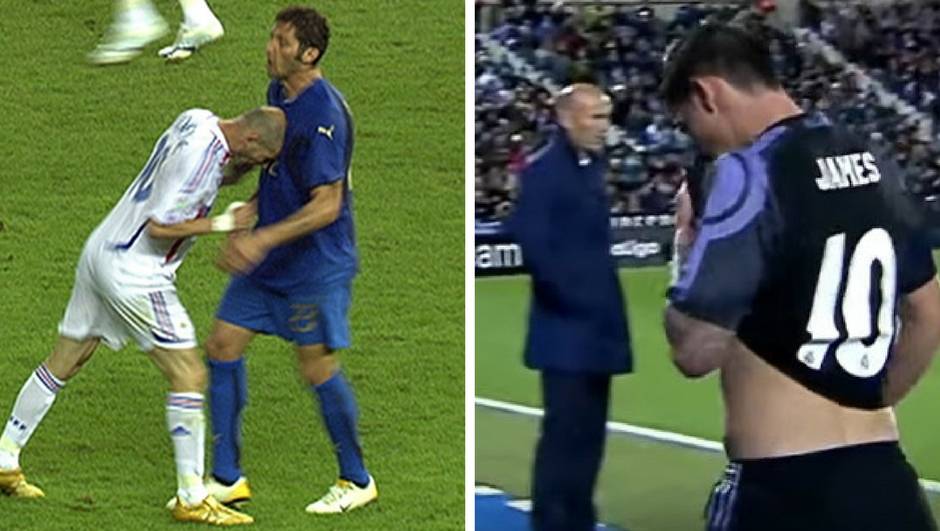 Materazzi je zbog toga završio na podu: James psuje Zidanea!