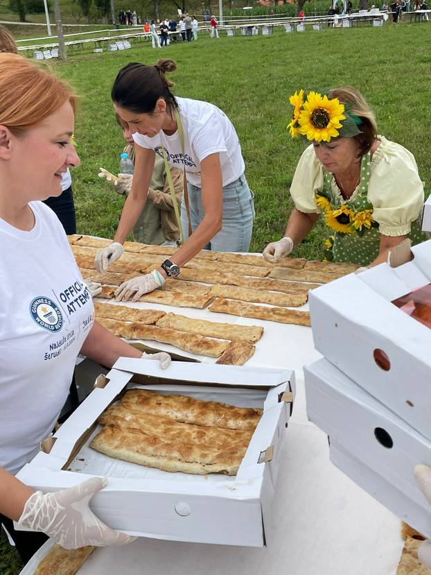 Hrvati oborili rekord: 'Imamo najdužu štrudlu na svijetu!'