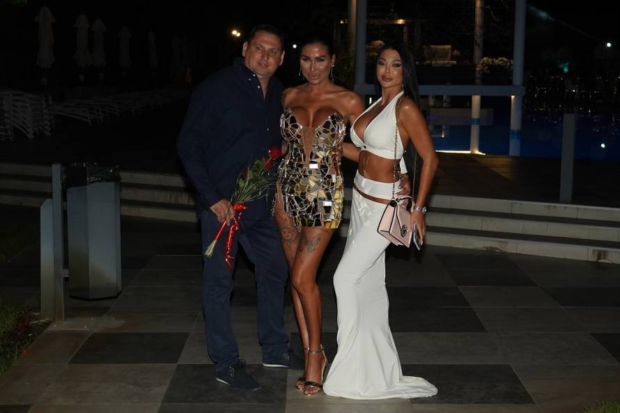 Beograd: Proslava 30. rođendana starlete Tijane Maksimović, poznatije kao Tijana Ajfon u Diamond gardenu 