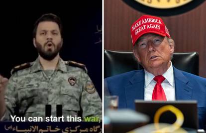 VIDEO Iranska vojska zaprijetila SAD-u: 'Trump, kockaru!  Vi ste započeli, mi ćemo završiti rat!'