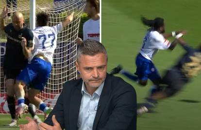 Skomina analizirao 10 situacija s derbija: 'Nisu bili penali za Hajduk, faul Theophilea za žuti'
