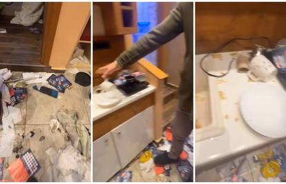 VIDEO U Beogradu su iznajmili stan, došli im gosti iz 'pakla': Miješali brašno, vodu, wc papir