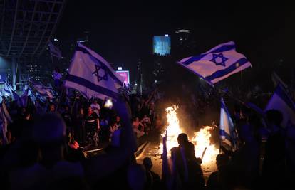 Izrael: Nastavljeni prosvjedi protiv pravosudne reforme, opasnost od 'građanskog rata'