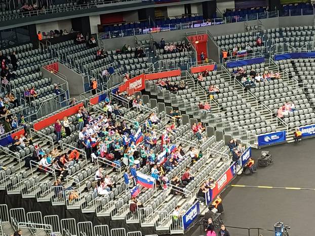 FOTO Ovo je Arena na utakmici Slovenije i Egipta koja je bitno značila hrvatskoj reprezentaciji