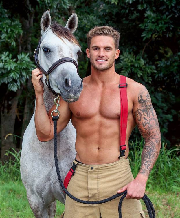 Hunky Firefighters Pose For Charity Calendar With Their Furry Friends