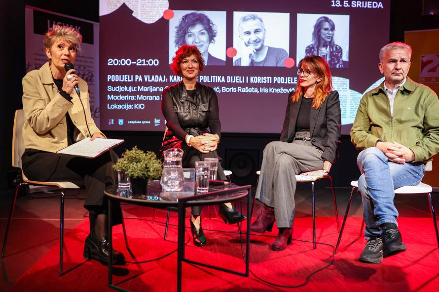 Zagreb Book Festival, panel diskusija: Podijeli pa vladaj: Kako nas politika dijeli i koristi podjele?