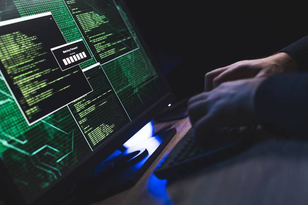 Close-up,Of,Caucasian,Man,Hands,Typing,Data,On,A,Keyboard,seen