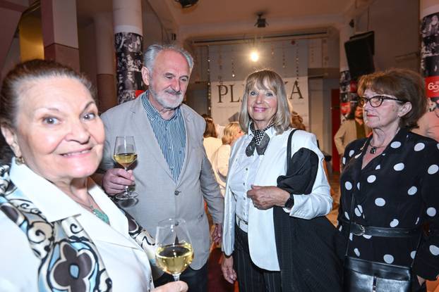 Zagreb: Brojni poznati na premijeri predstave "Pljuska" u Kerempuhu