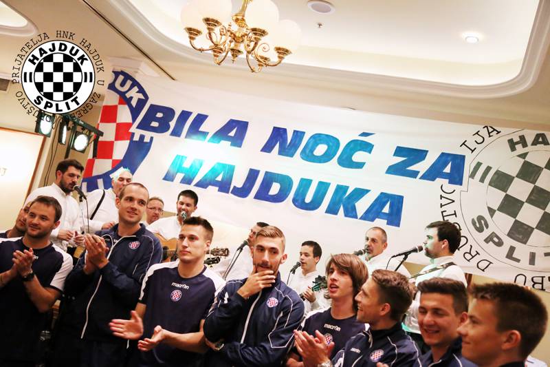 Bila noć: Hajdukovci u Zagrebu organiziraju feštu s legendom