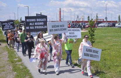 Prosvjed u Sisku: Neka svaki grad zbrinjava vlastiti otpad