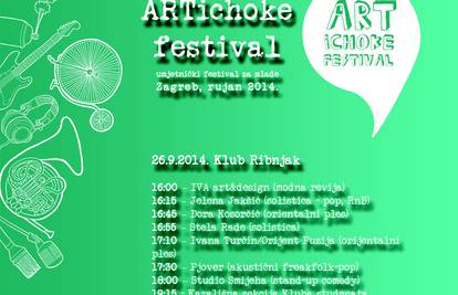 Prvi Artichoke festival 26. i 27. 9. na Ribnjaku i Zrinjevcu