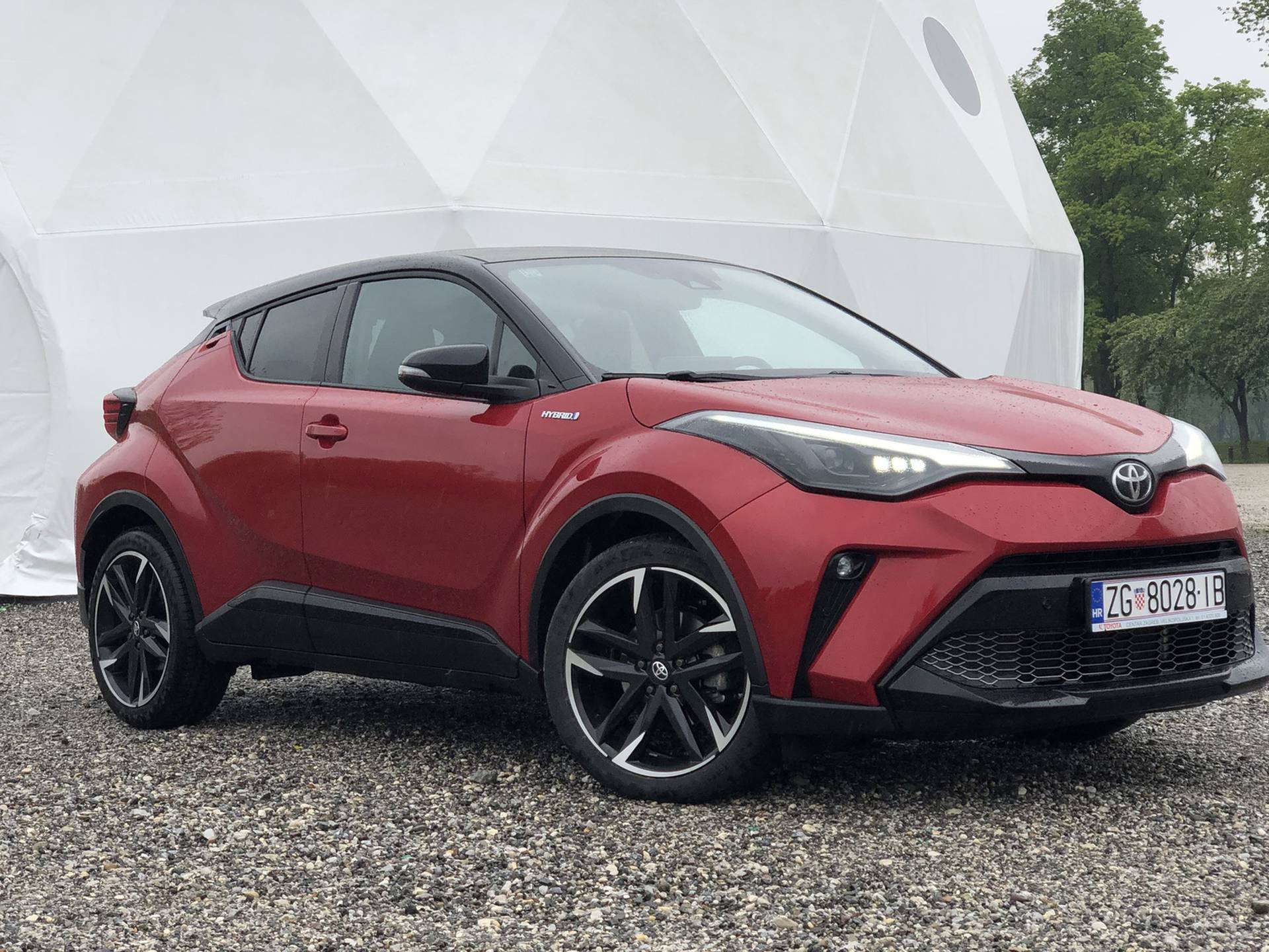 Toyota C-HR s trunkom agresive iz auta svjetskog rally prvaka