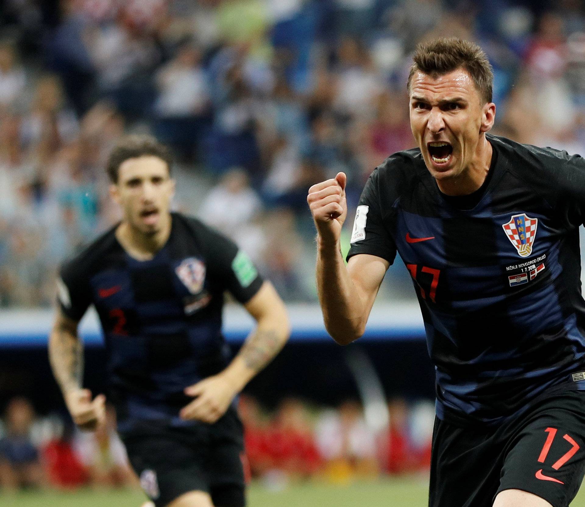 World Cup - Round of 16 - Croatia vs Denmark