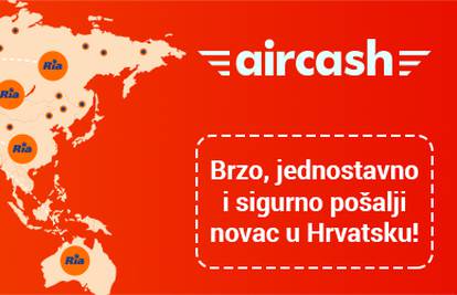 Nova usluga Aircash aplikacije - međunarodni transfer novca