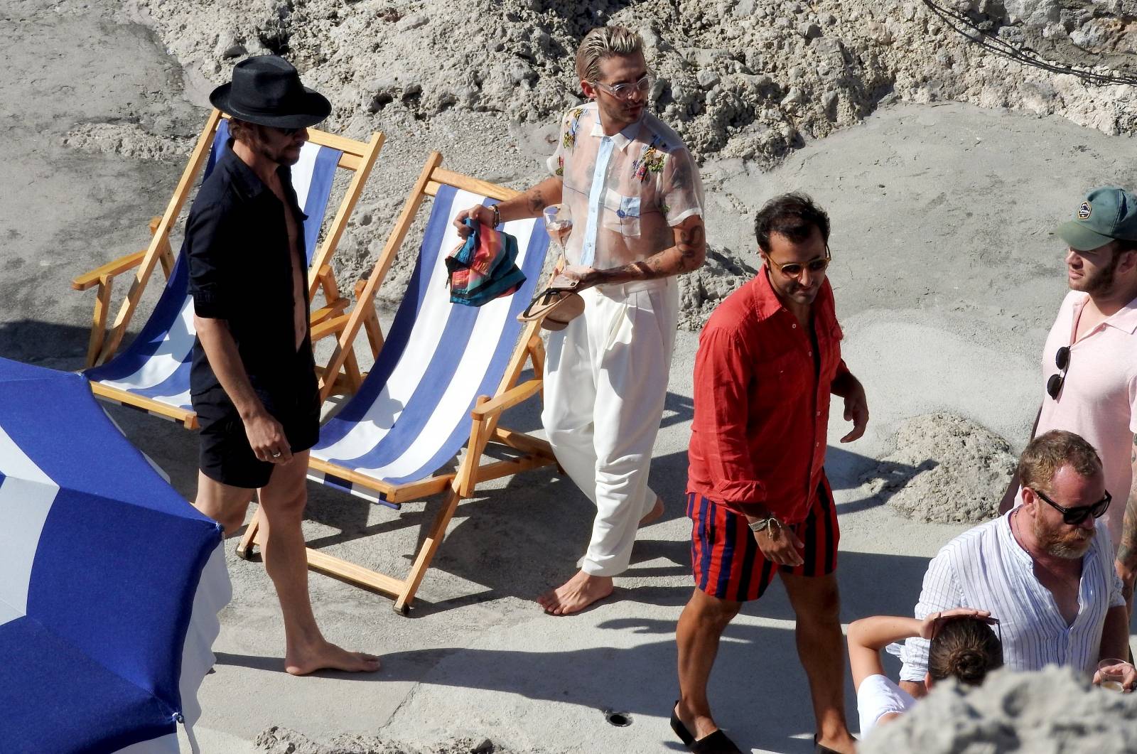 Capri: Heidi Klum i Tom Kaulitz organizirali zabavu za prijatelje u Fontaneli