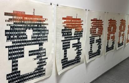 Mladi umjetnik 'predvidio' je požar Vjesnika u svojoj grafici: 'Rupe simboliziraju prazninu'