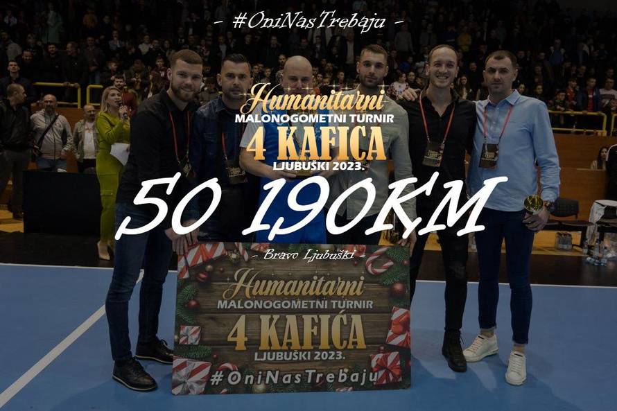 Turnir Četiri kafića u Ljubuškom okupit će brojna velika imena, a prihod ide u humanitarne svrhe