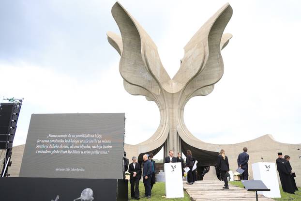 Komemoracija "Sjećanje za budućnost" u Spomen-području Jasenovac