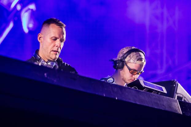 Split - Treca Vecer Ultra Festivala. DJ  Adam Beyer & Mau P