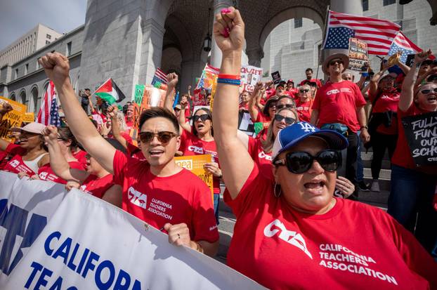 "No Kings" protest against U.S. President Donald Trump's administration policies in Los Angeles