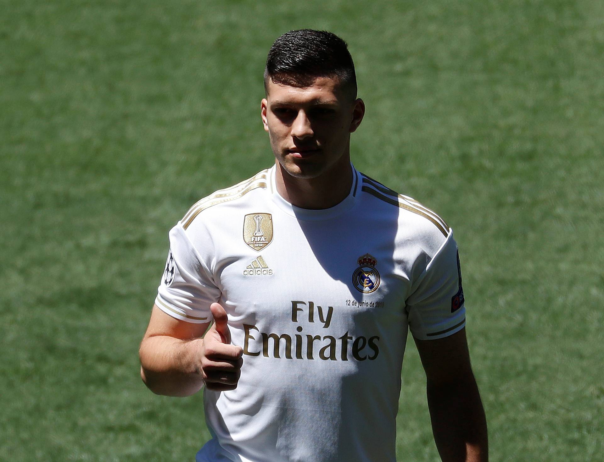 Real Madrid Unveil Luka Jovic