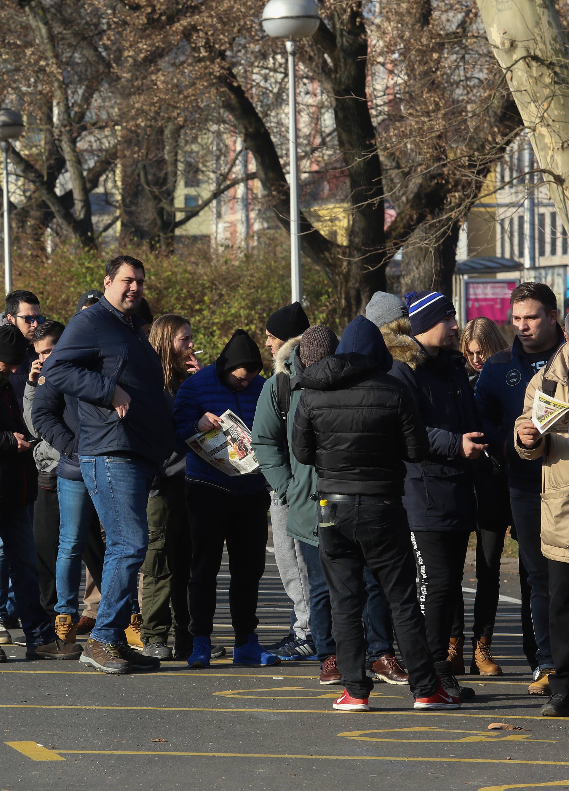 Zagreb: Od ranog jutra guÅ¾ve za kupnju karata za Dinamovu uzvratnu utakmicu u Europi