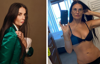 Demi Moore (58) šokirala svoje fanove vitkom figurom: 'Koliko ti ženo imaš godina? Dvadeset?'