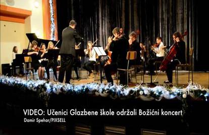 Bjelovarski mladi glazbenici održali su Božićni koncert