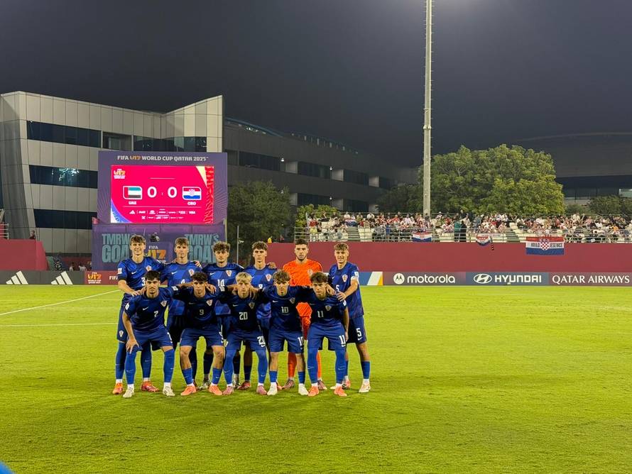 VIDEO Hrvatska U17 - UAE 3-0: 'Mini-vatreni' uvjerljivo slavili i zasjeli na prvo mjesto skupine