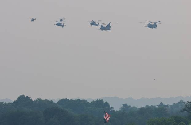 Military parade to commemorate the U.S. Army's 250th Birthday in Washington
